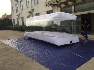 Inflatable Car Cover Customize India TATA Motor 550cm